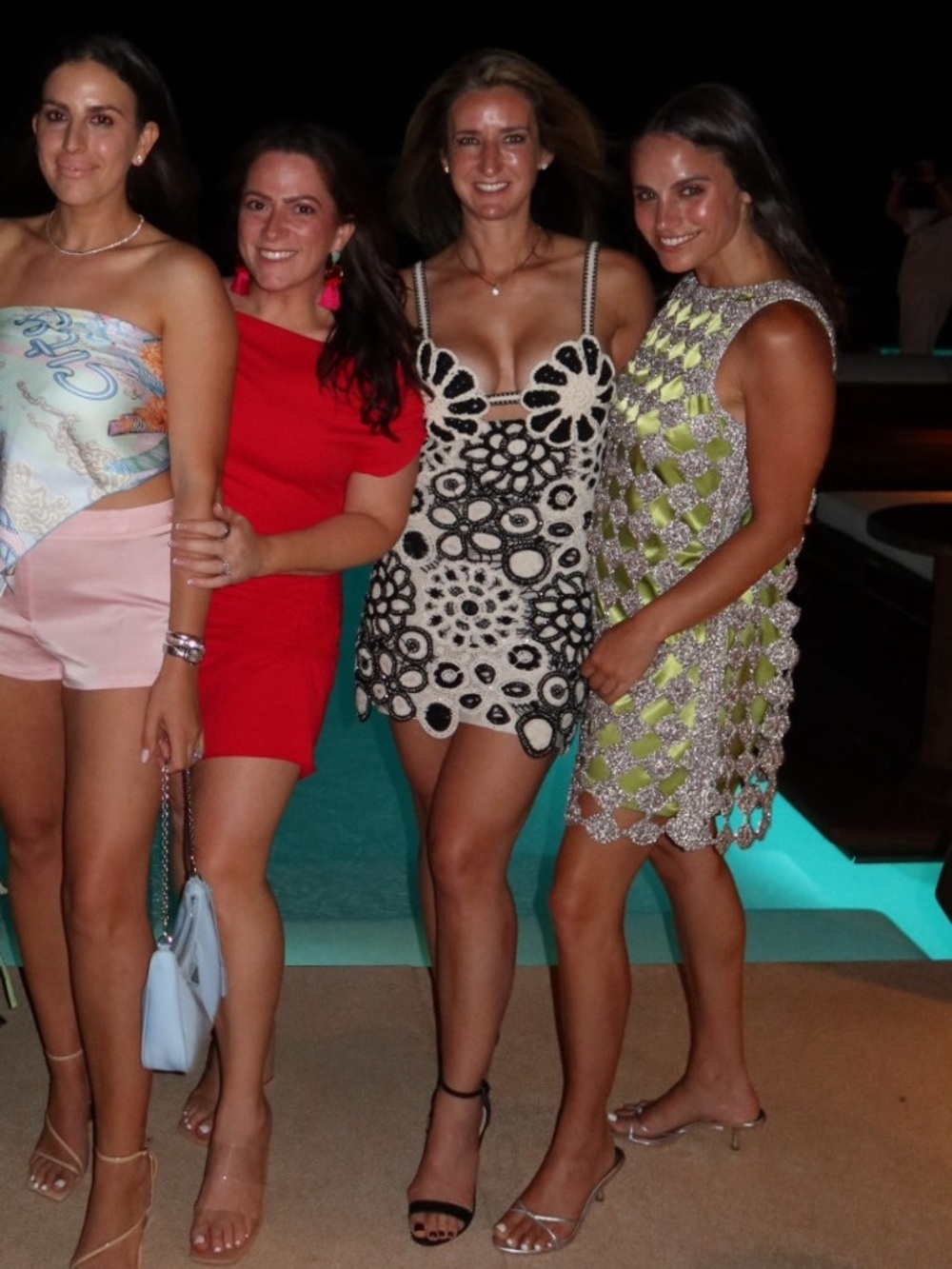 PatBO Black and White Floral Cutout Mini Dress - Picture 5 of 8